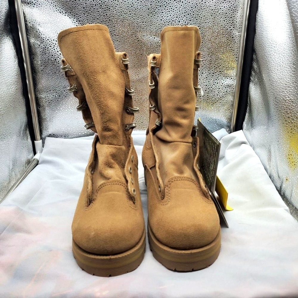 Belleville 790G Boots Mens 4.5 W Tan GoreTex Military‎ Combat Tactical USA NWT
